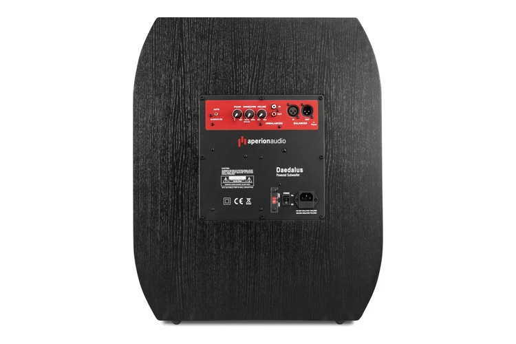 Aperion Daedalus DS15 15" Powered Subwoofer (Black Oak)