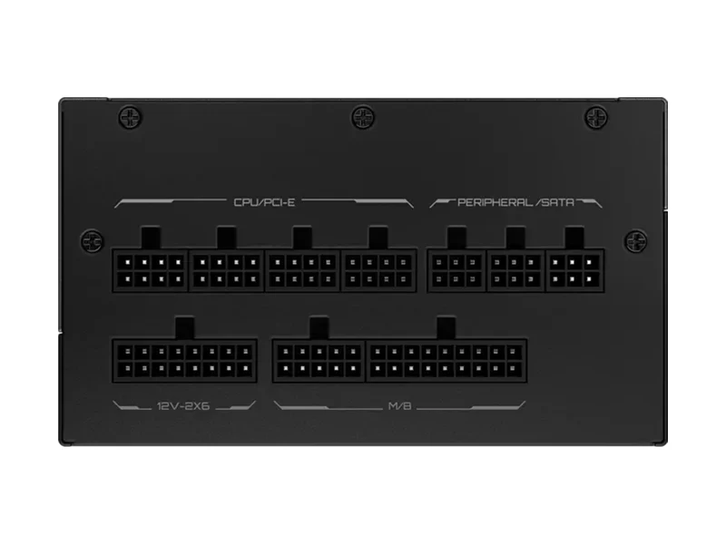 GIGABYTE GAMING 750GM PG5 80+ Gold Cybenetics 750W ATX3.1 Fully Modular Power Supply
