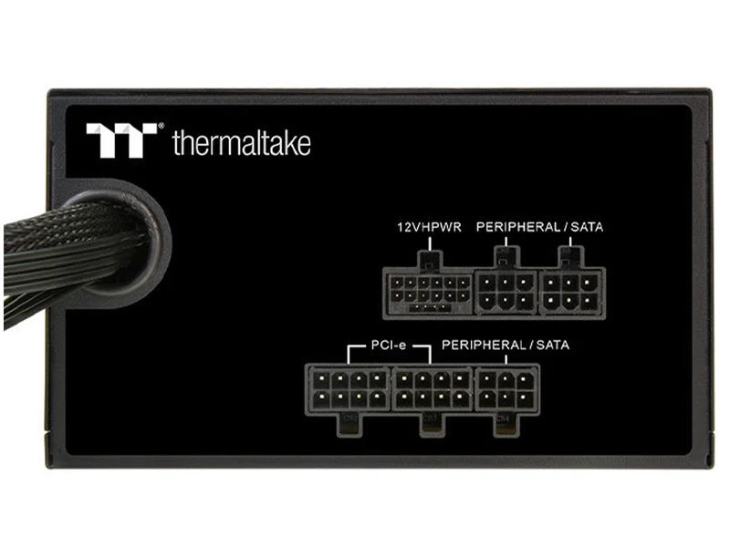 Thermaltake Smart BM3 650W 80+ Bronze PCIe Gen5 Semi-Modular ATX 3.0 Power Supply (PS-SPD-0650MNFABA-3)