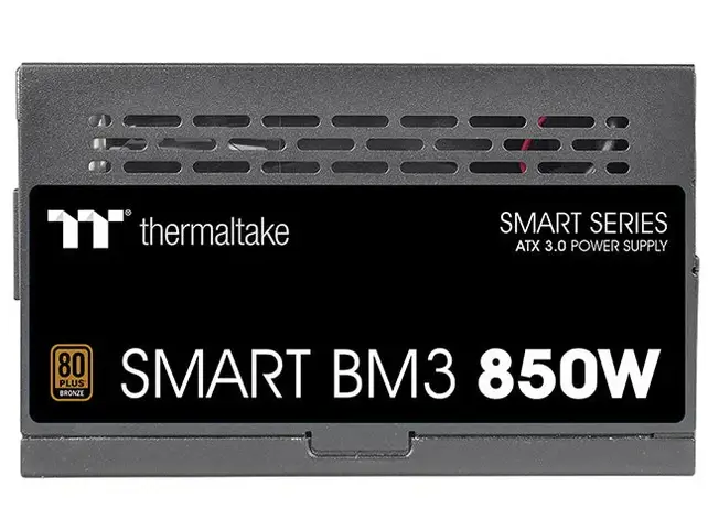 Thermaltake Smart BM3 850W 80+ Bronze PCIe Gen5 Semi-Modular ATX 3.0 Power Supply (PS-SPD-0850MNFABA-3)
