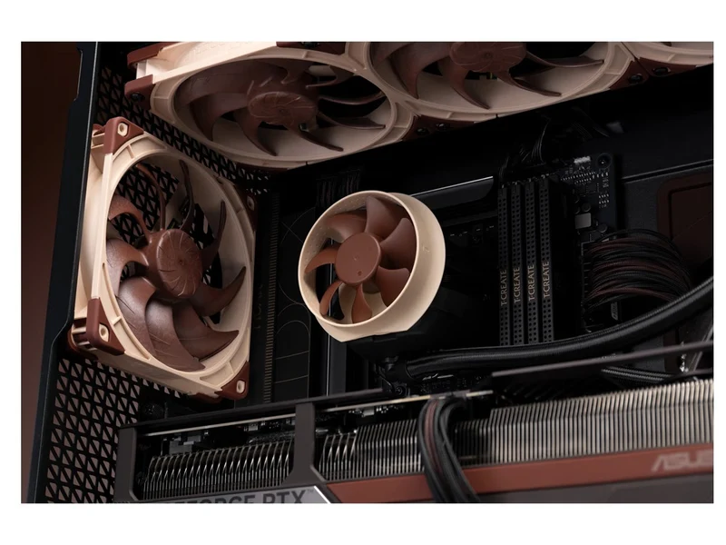 Noctua 80mm Ultra-quiet Auxiliary Cooling Fan (NL-ACF1)