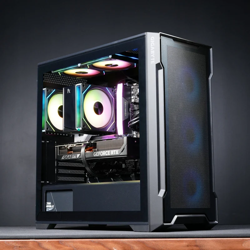 Aftershock Flow Lite | RTX 5070 OC SFF | Ryzen 5 7500F | Desktop Gaming PC