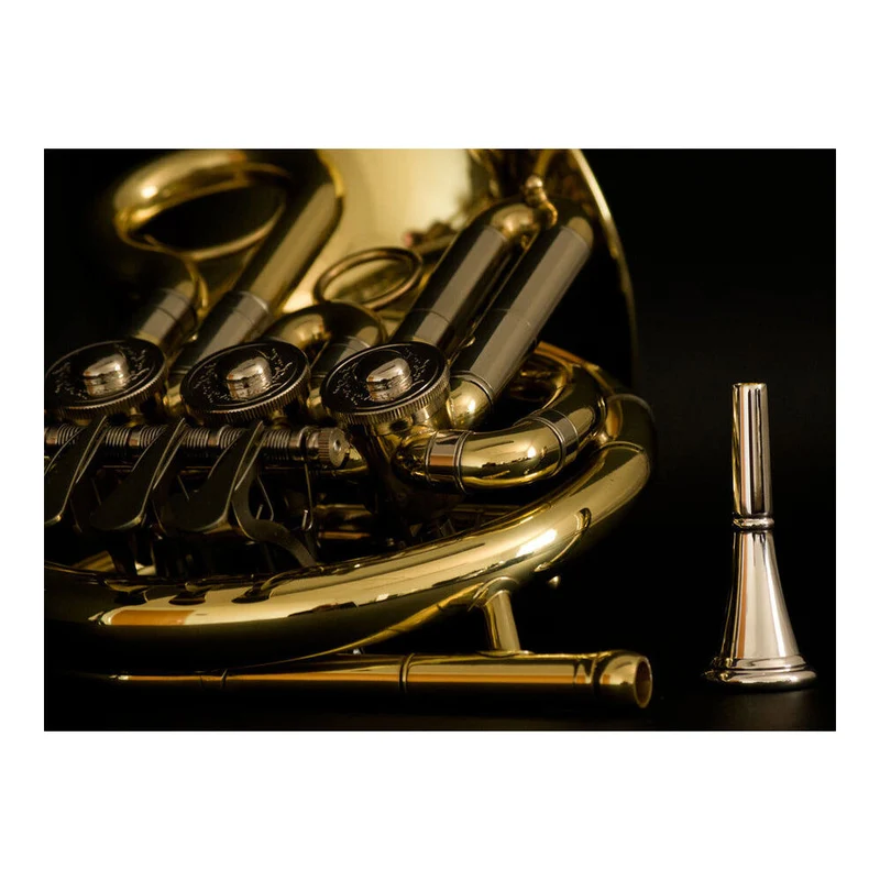 John Packer JP905 Mini Bb French Horn Musical Instrument - Brass Lacquer