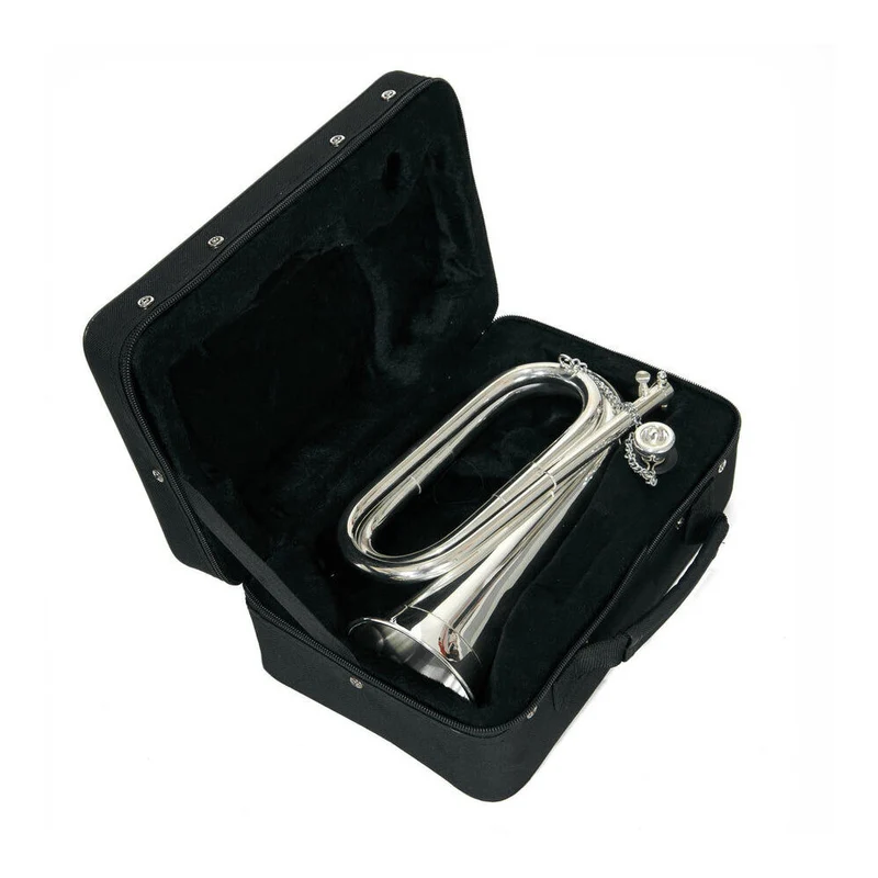 John Packer JP Bb Bugle Musical Instrument Large - Brass Lacquer
