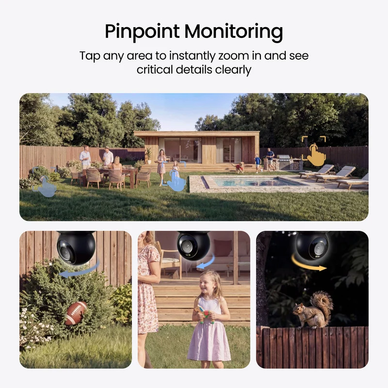 Reolink OMVI 3i PoE Triple-Lens PoE Security Camera with Auto Tracking