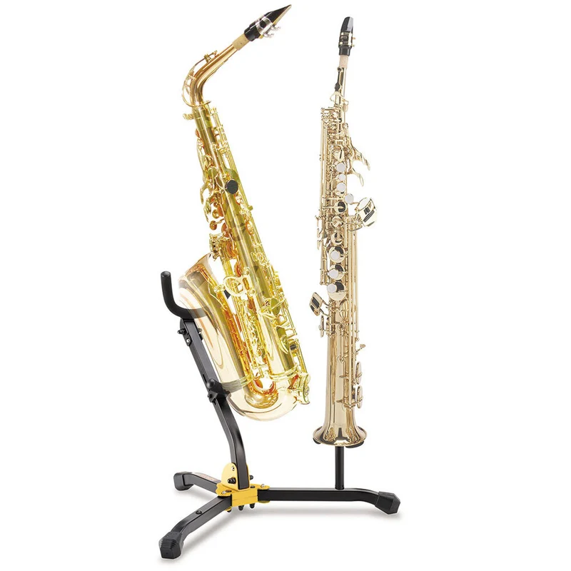 Hercules Alto/Tenor & Soprano Saxophone Stand with Bag