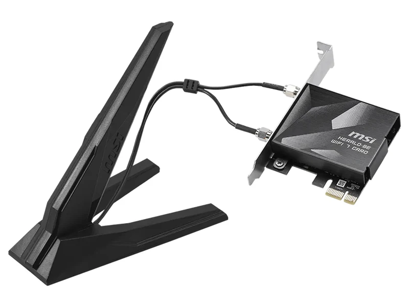 MSI HERALD BE9400 Wi-Fi 7 PCIe Adapter