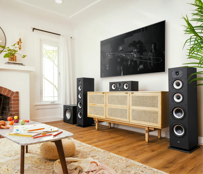 Polk Audio Monitor XT30 High-Resolution Center Channel Single Speaker (Black)