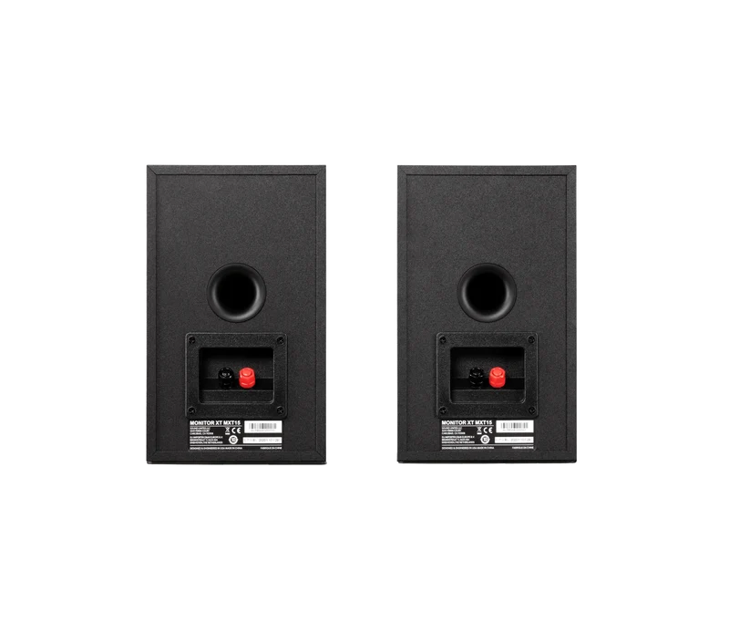 Polk Audio Monitor XT15 High-Resoultion Compact Bookshelf Speakers Pair (Black)