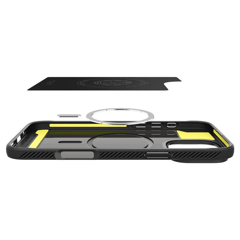 Spigen Apple iPhone 16 Pro Max Rugged Armor (MagFit) Case - Black