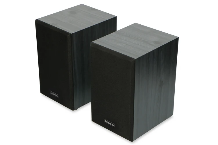 Lenco LS-300 Turntable with Bluetooth Connectivity & 2 Speakers (Black)