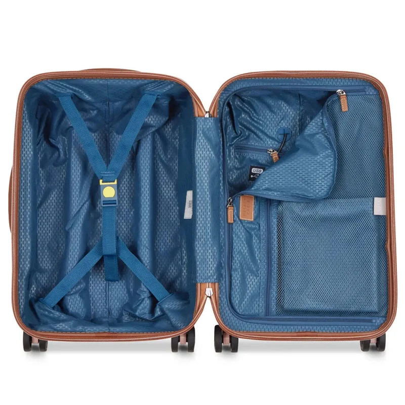 Delsey Chatelet Air 2.0 - 55 cm 4-Wheel Cabin Suitcase - Pink