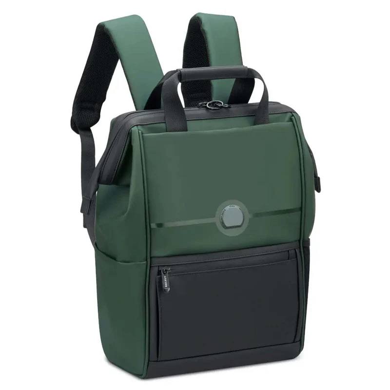 Delsey Turenne Soft RFID 14" Laptop Backpack Green