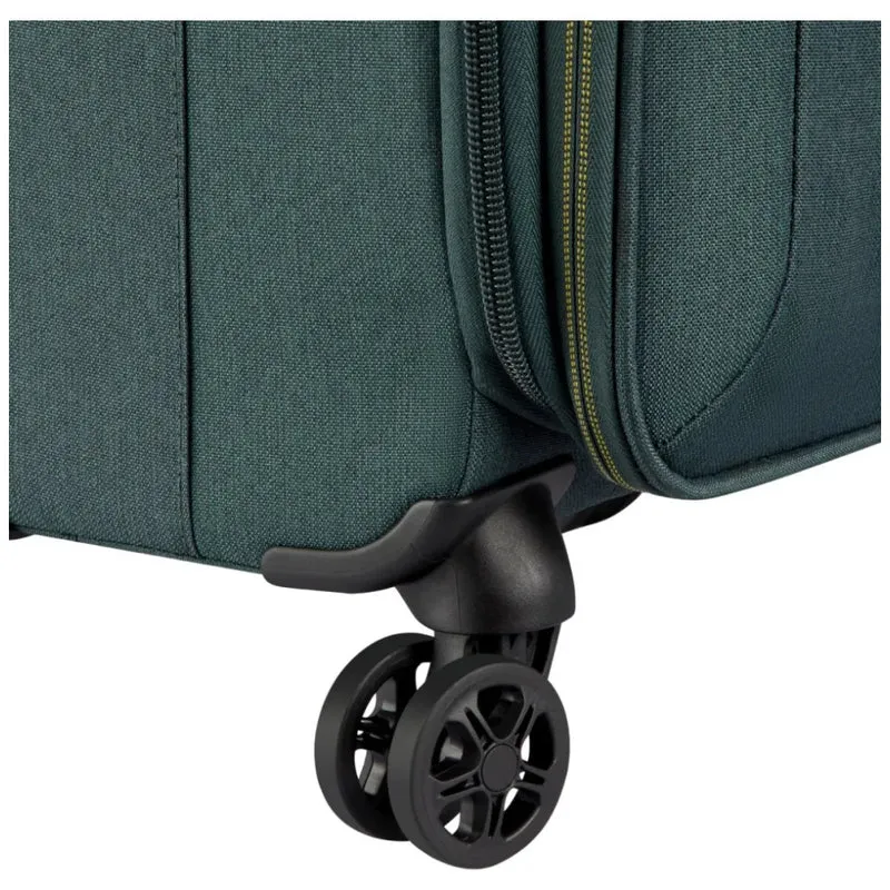 Delsey Brochant 3 Small 55cm Expandable Travel Carry-On Suitcase TSA Lock Pine