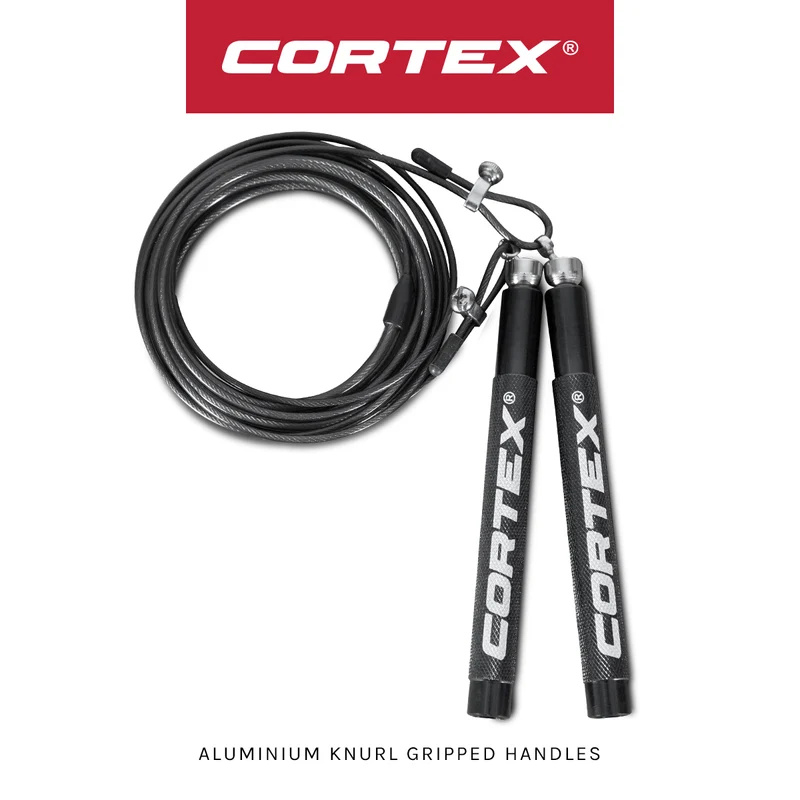 CORTEX Speed Skipping Rope (Black)