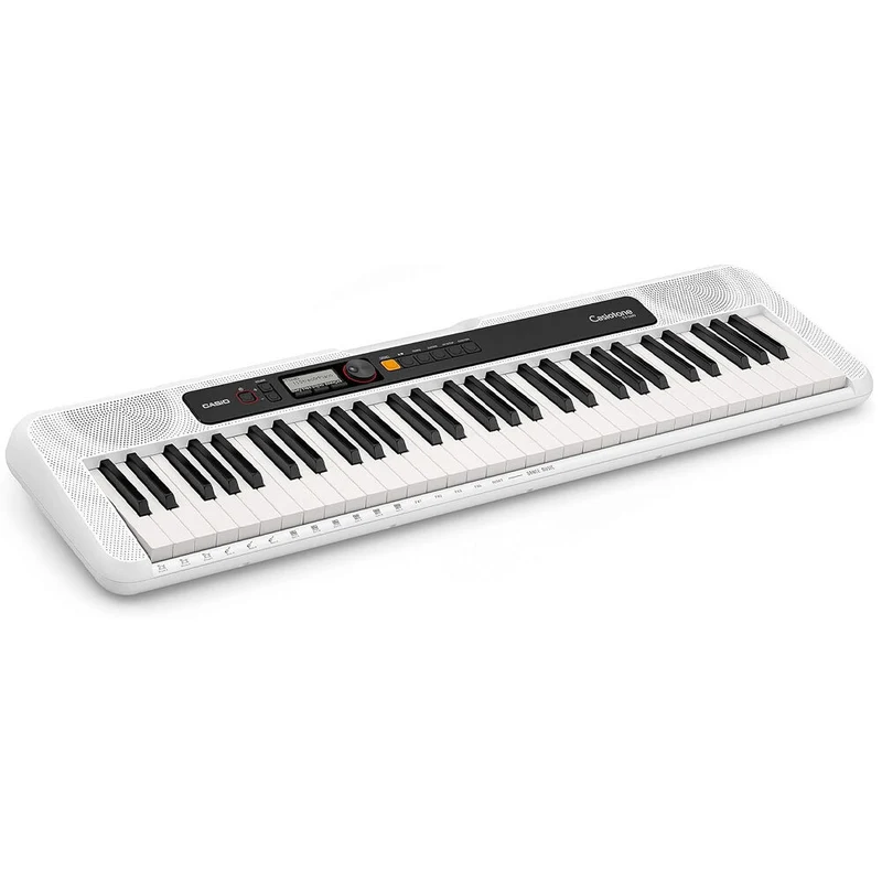 Casio Casiotone Ultra Compact 61-Note Portable Keyboard with USB - White
