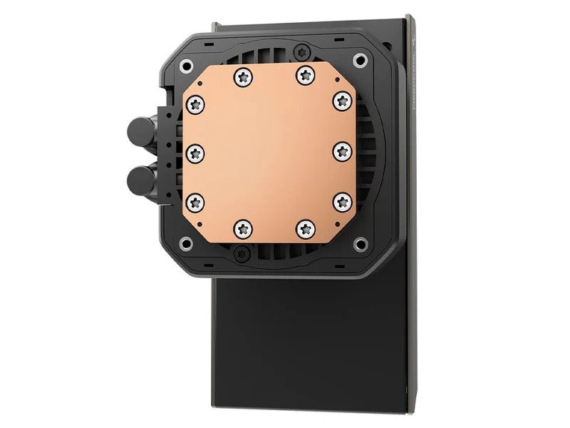 Deepcool LT360 Vision ARGB 360mm 4.5in LCD AIO Liquid CPU Cooler - Black (R-LT360VISION-BKAMMC-G-1)