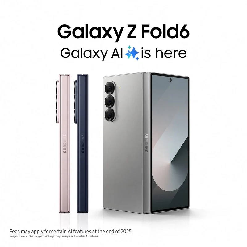Samsung Galaxy Z Fold6 5G 512GB (Silver Shadow)