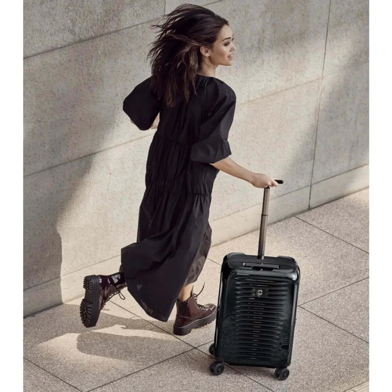 Victorinox Airox Frequent Flyer 55 cm Hardside Carry-On Suitcase - Black