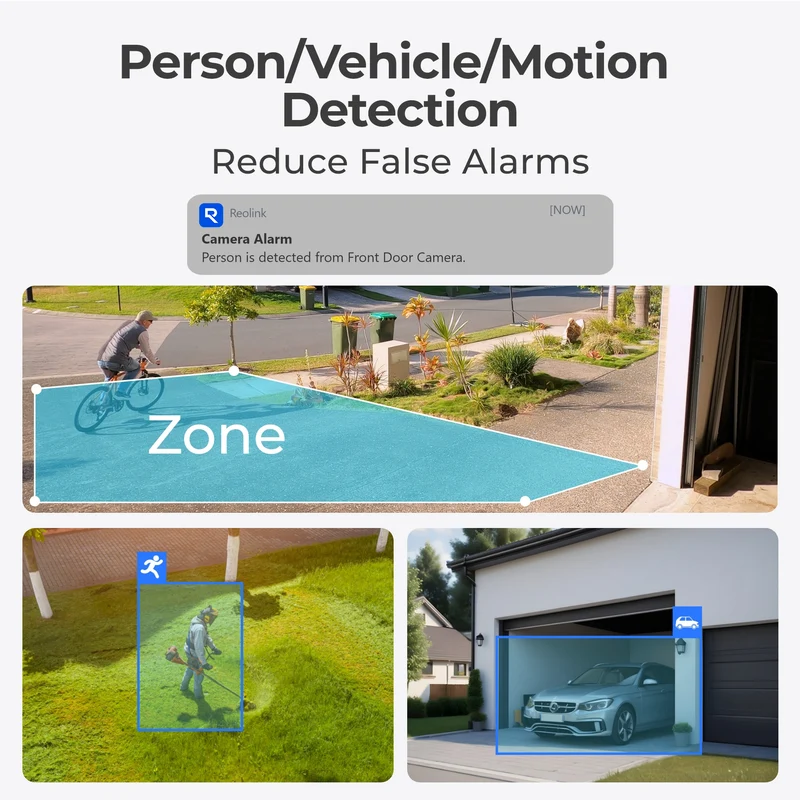Reolink Wired Smart WiFi 2K+ Video Doorbell Outdoor Security Camera Package