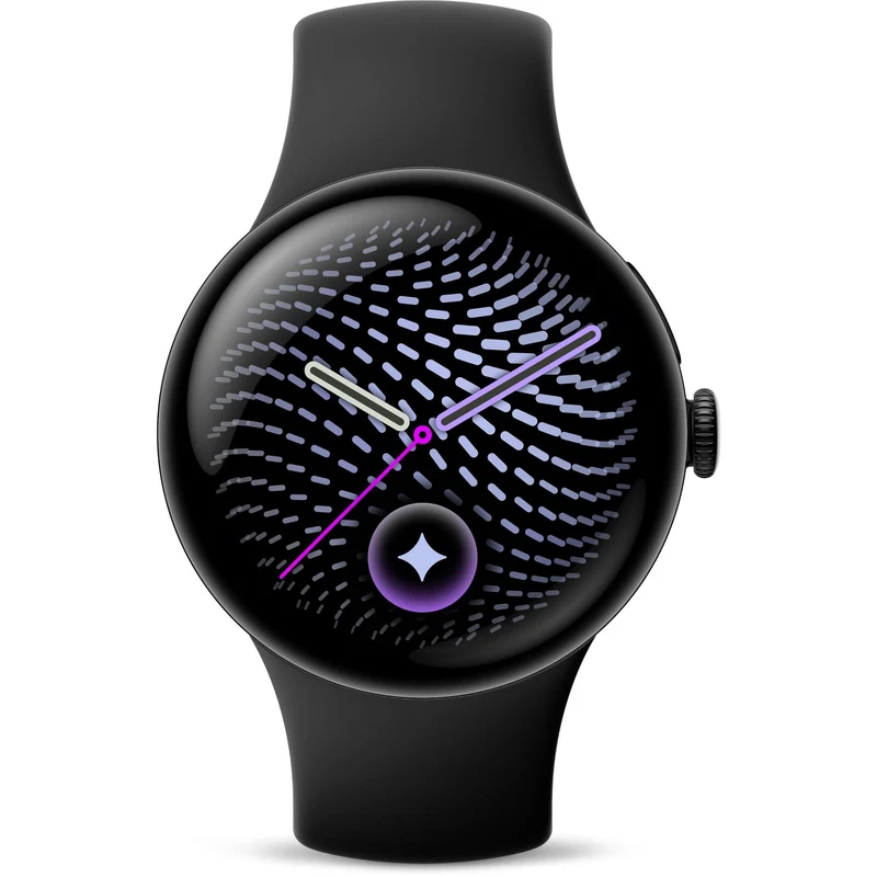 Google Pixel Watch 5 45mm (Matte Black/Obsidian Active Band 2nd Gen)