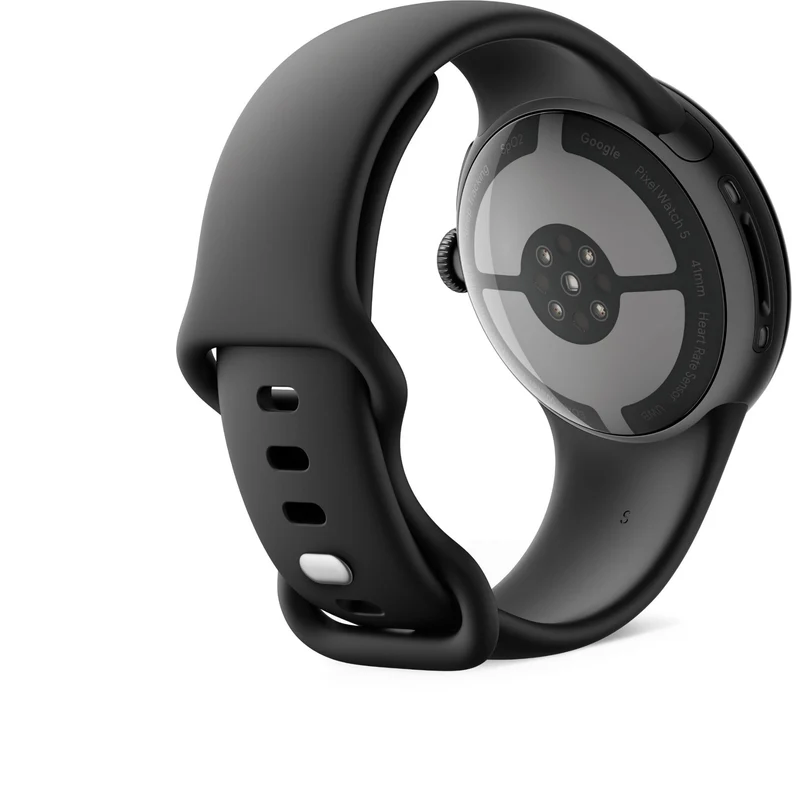 Google Pixel Watch 5 45mm (Matte Black/Obsidian Active Band 2nd Gen)