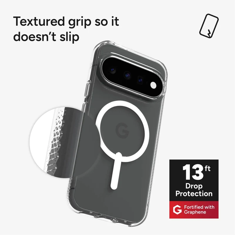 ZAGG Crystal Palace Snap case for Pixel 11 Pro XL (Clear)