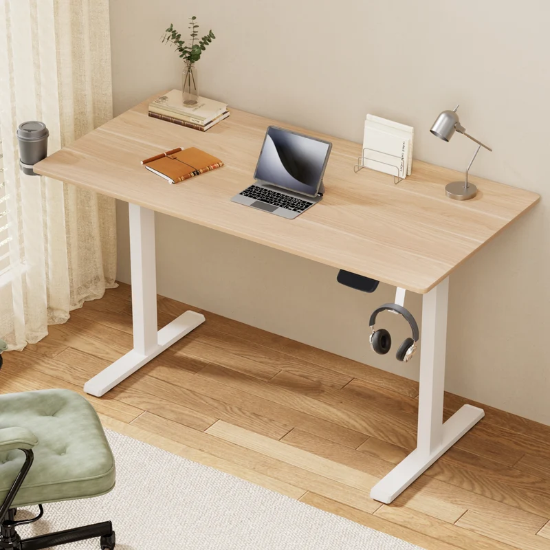 Artiss Standing Desk Sit Stand Touch Control Electric Oak 140CM