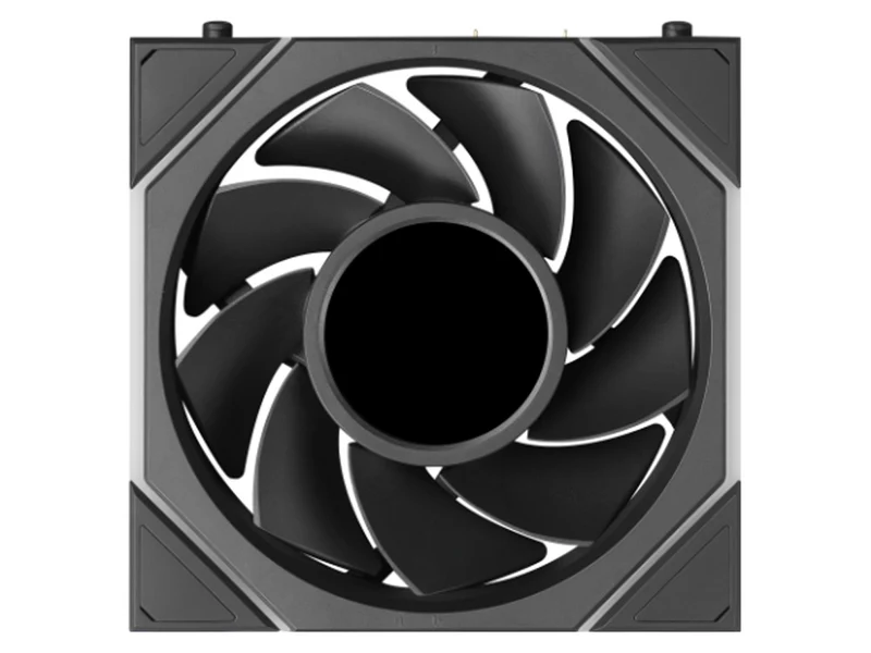 Lian Li Uni Fan TL Flex 1.8in LCD 2.4GHz Wireless 120mm Reverse Blade ARGB Fan 3 Pack - Black (12RTLLCD1F3B)