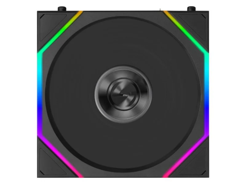 Lian Li Uni Fan TL Flex 2.4GHz Wireless 120mm Reverse Blade ARGB Fan 3 Pack - Black (12RTL1F3B)