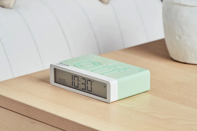 Lexon Flip Classic Reversible Alarm Clock PANTONE (Green)