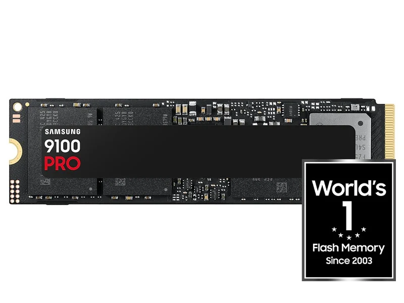 Samsung 9100 Pro 4TB PCIe Gen5 NVMe M.2 SSD