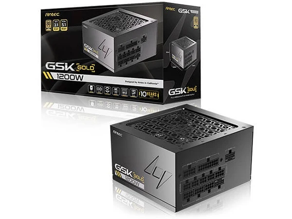 Antec GSK1200 1200W 80+ Gold Fully Modular ATX 3.1 Power Supply