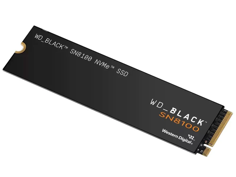 WD BLACK SN8100 4TB PCIe Gen5 M.2 2280 NVMe SSD (Without Heatsink)