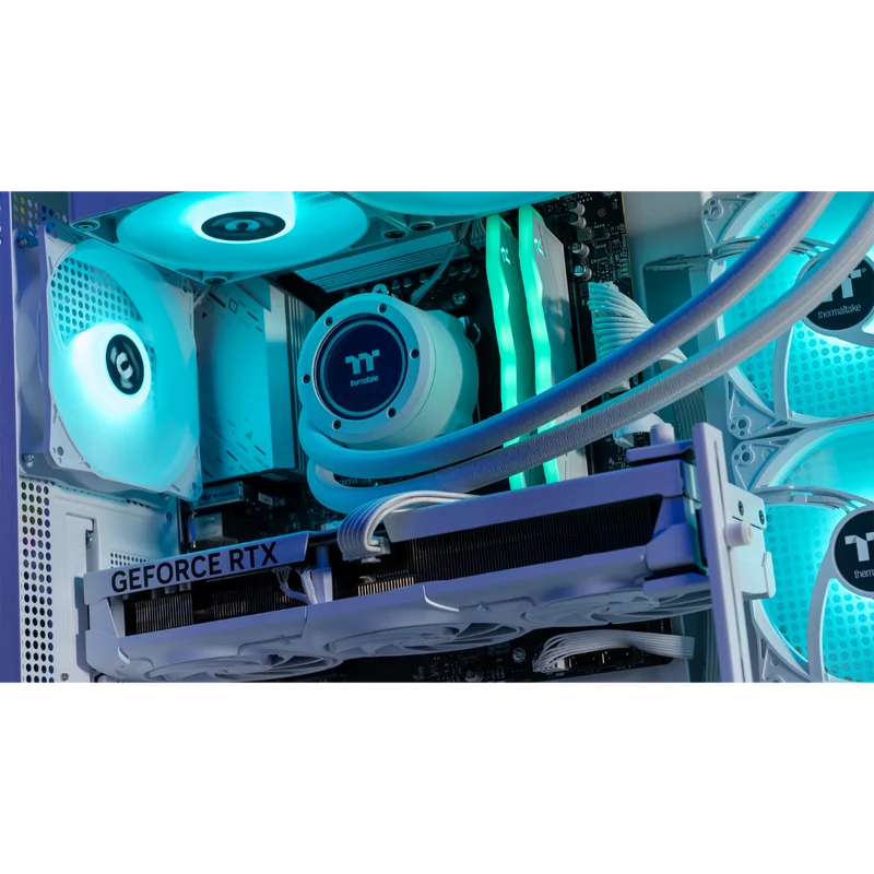 Thermaltake Horizon Xtreme V2 Snow Gaming Desktop PC (AMD 7800X3D / RTX 5080 / 32GB RAM)
