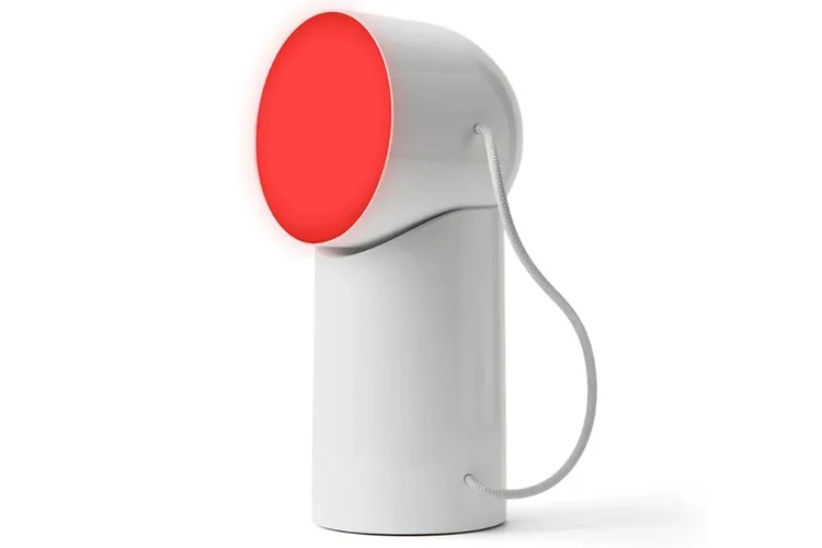 Lexon Orbe Portable Led Lamp With Moving Head (White)