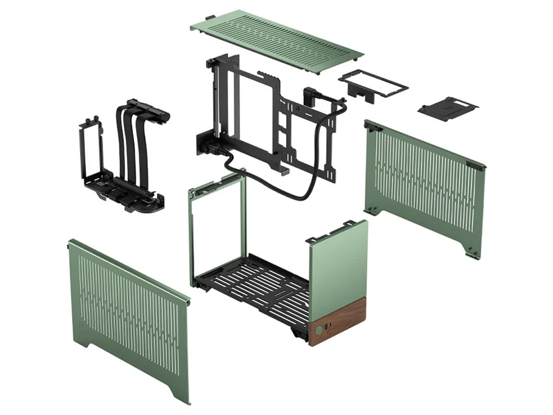 Fractal Design Terra SFF Mini-ITX Gaming Case - Jade