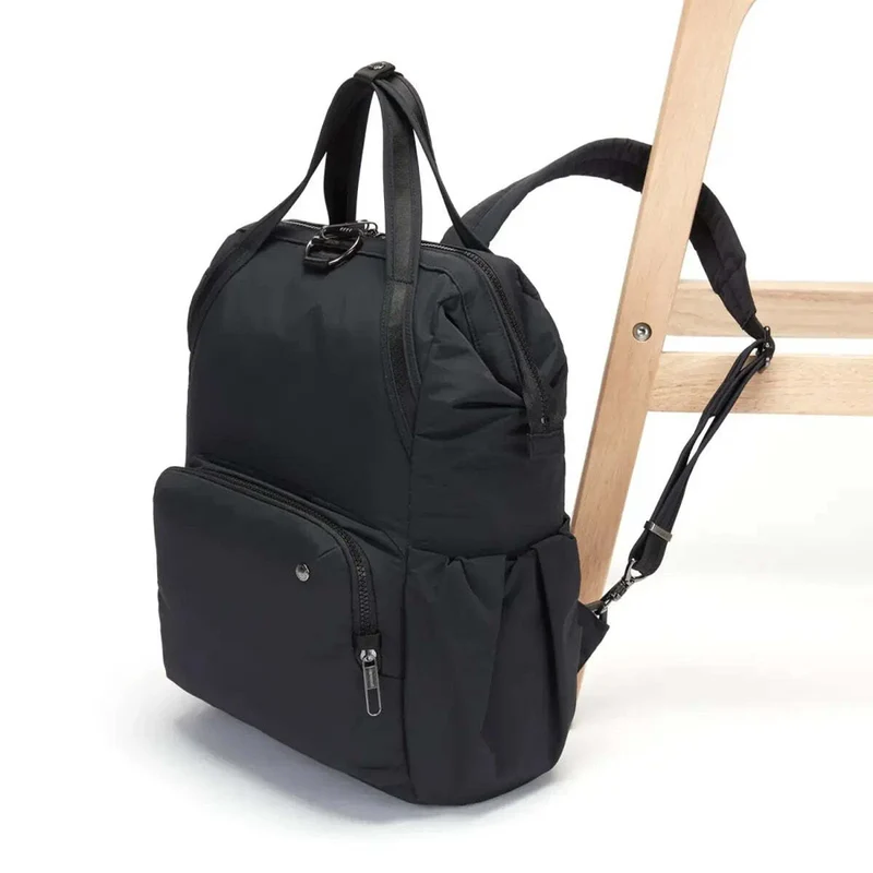 Pacsafe Citysafe CX Econyl Anti-Theft 16" Laptop Backpack - Black