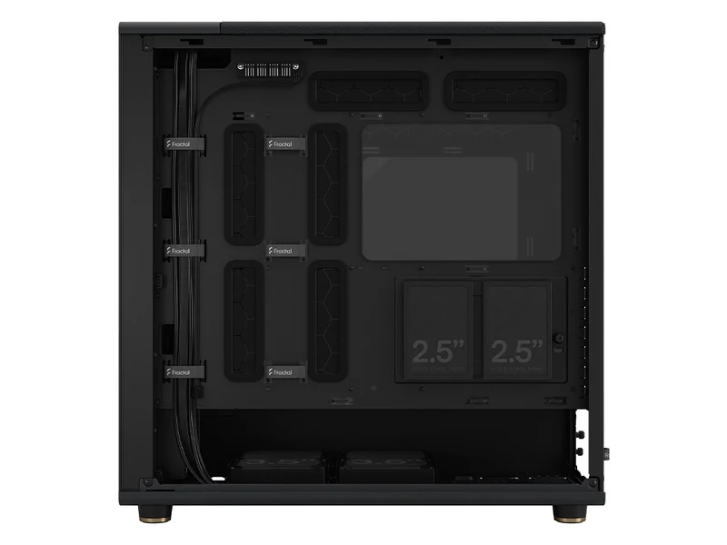 Fractal Design North XL Mid-Tower Case - Charcoal Black TG Dark