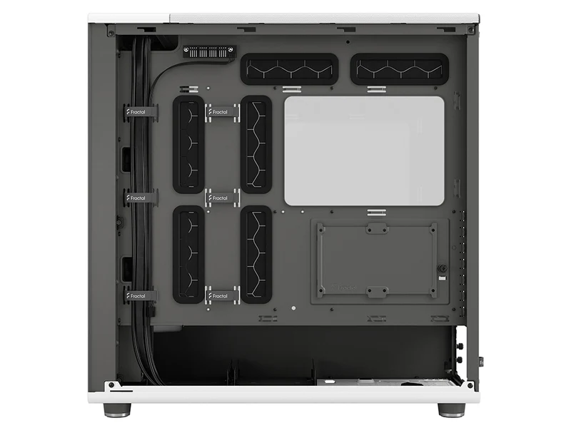 Fractal Design North XL Mid-Tower Case - Chalk White TG Clear