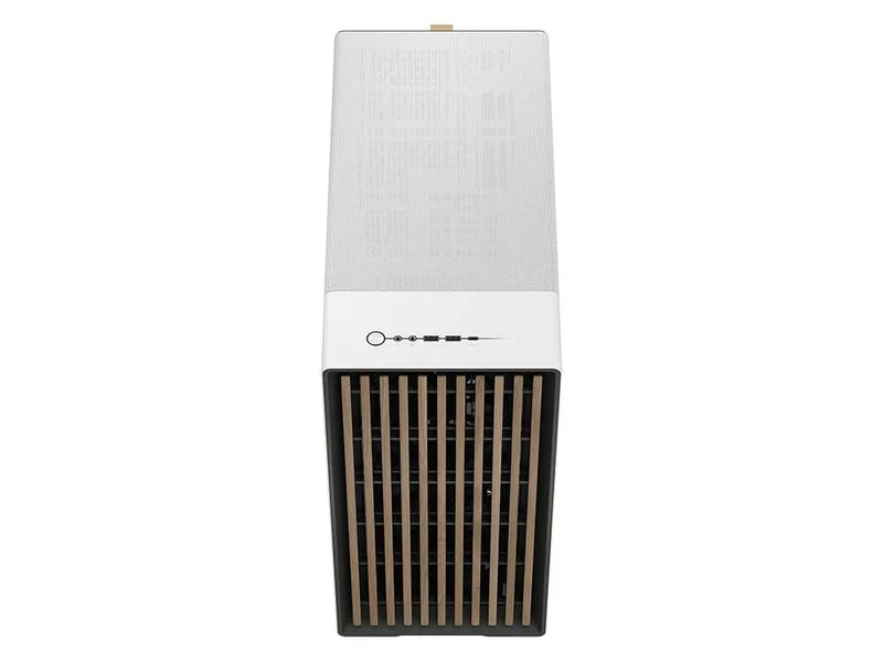 Fractal Design North XL Mid-Tower Case - Chalk White TG Clear