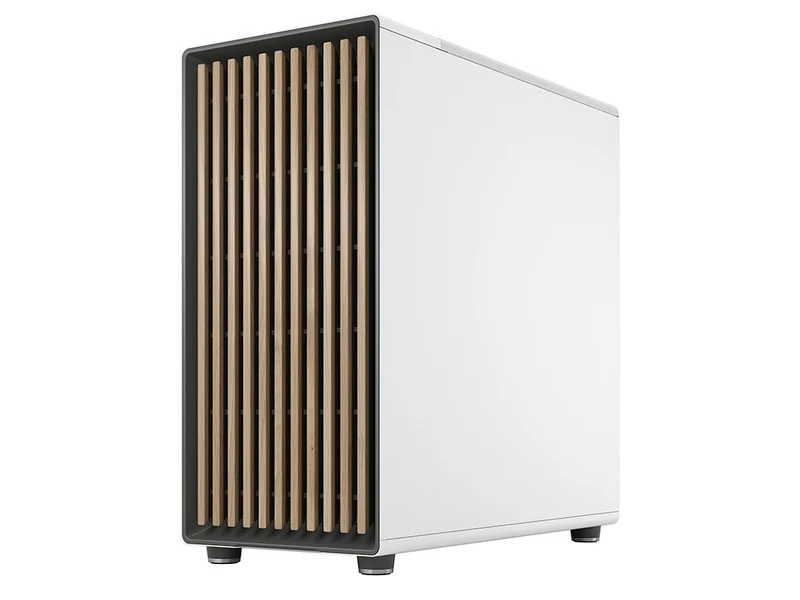 Fractal Design North XL Mid-Tower Case - Chalk White TG Clear