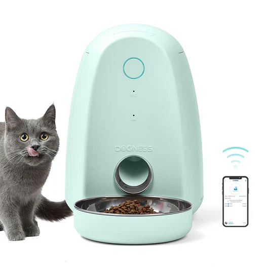 Dogness App Feeder Mini 2L with App Control 2.4GHz Wi-Fi F05 (Mint)