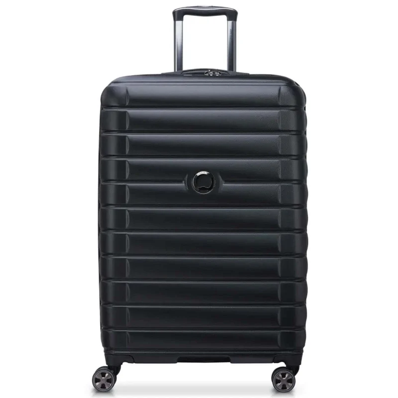 Delsey Shadow 5.0 - 75 cm Expandable 4 Wheel Suitcase - Black