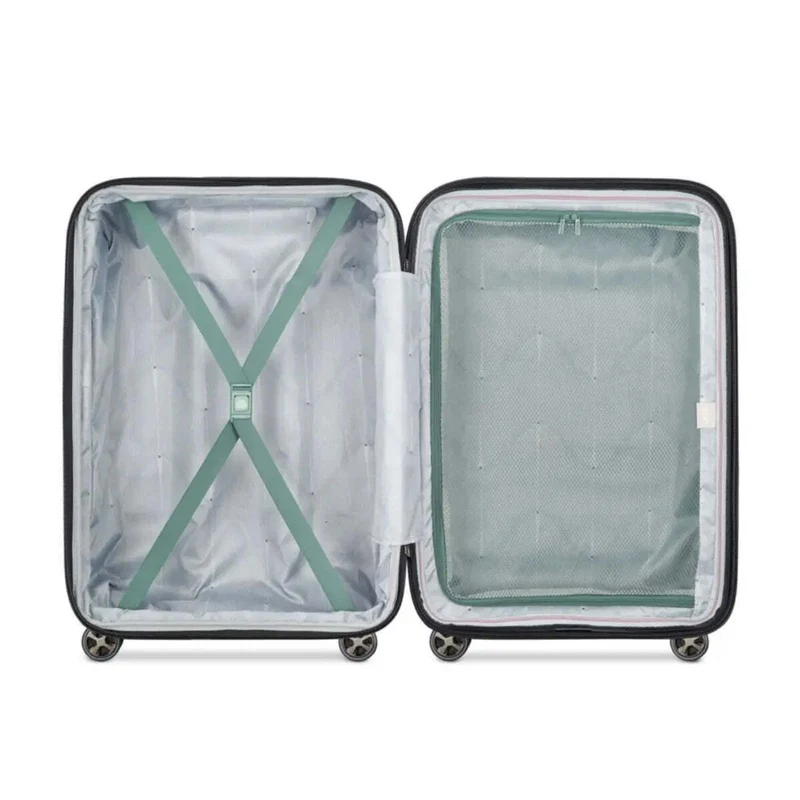 Delsey Shadow 5.0 - 66 cm Expandable 4 Wheel Suitcase - Green