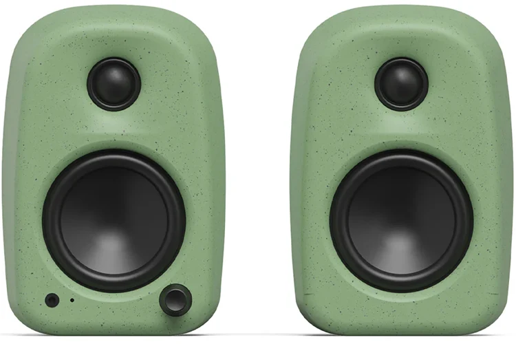 Kanto UKI 100W Desktop Speakers with Bluetooth (Matte Green)