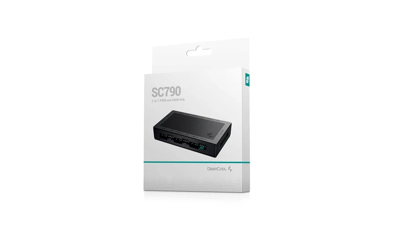 DeepCool SC790 2-in-1 PWM & RGB hub - Case Fans