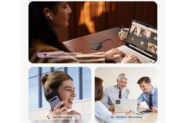 Boya Notra AI Voice Recorder: Smart Transcription and Meeting Summary