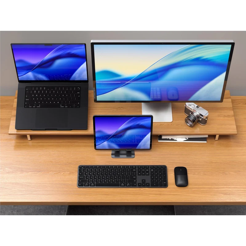 Satechi Slim CEX3 Wireless Keyboard and Mouse Combo (Space Black)