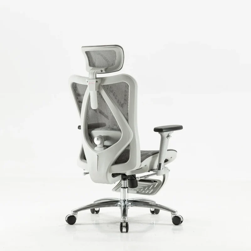 Sihoo M57 Ergonomic Office Chair with Built in Footrest (Grey)